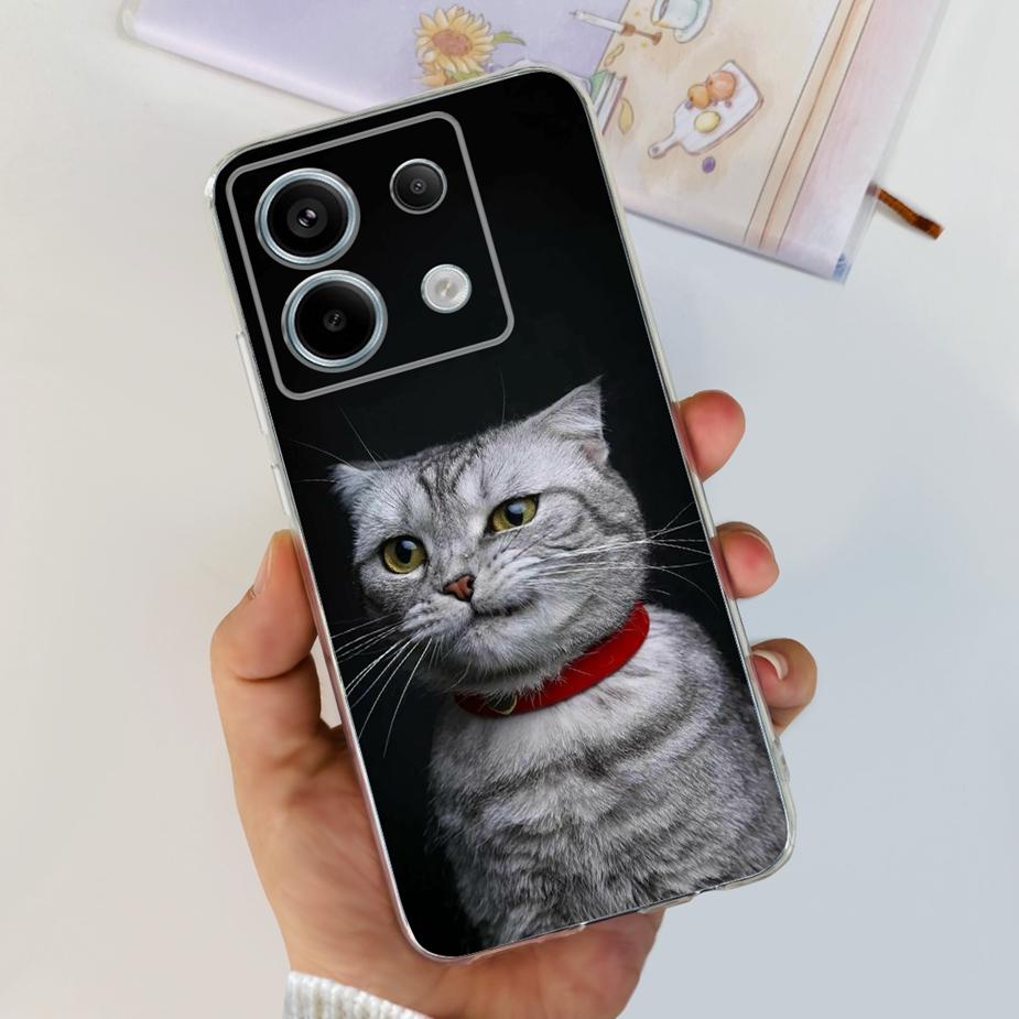 For Xiaomi Poco X6 Pro 5G Case New Fashion Painted Cover Clear Silicone Soft TPU Phone Case For Xiaomi Poco X6 Pro PocoX6 Bumper