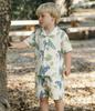 Completi estivi in cotone biologico per bambino T-shirt a maniche corte + Pantaloncini Abbigliamento per bambini e neonati