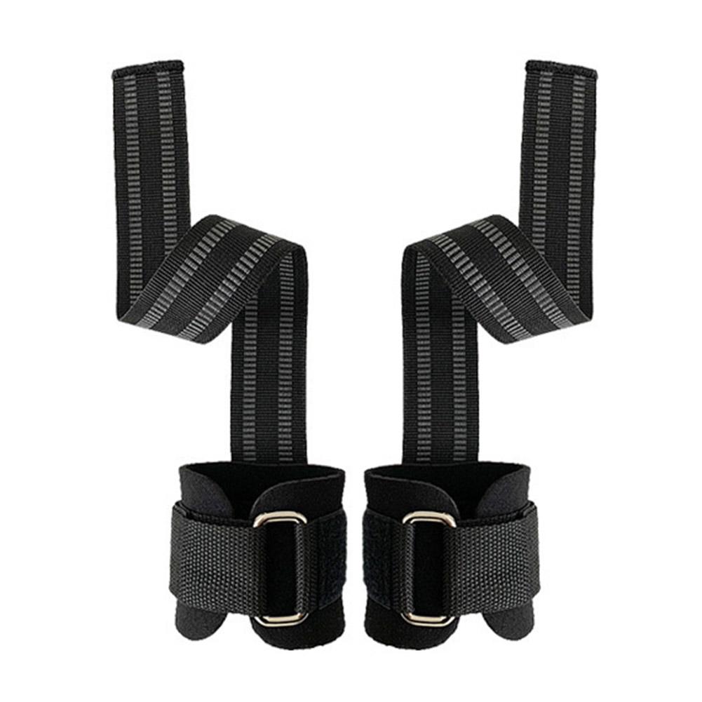 Silicone Weightlifting Straps Anti-Slip Lifting Wrist Wrist Crossfit Strength Grips Support Straps Hand Deadlifts Training