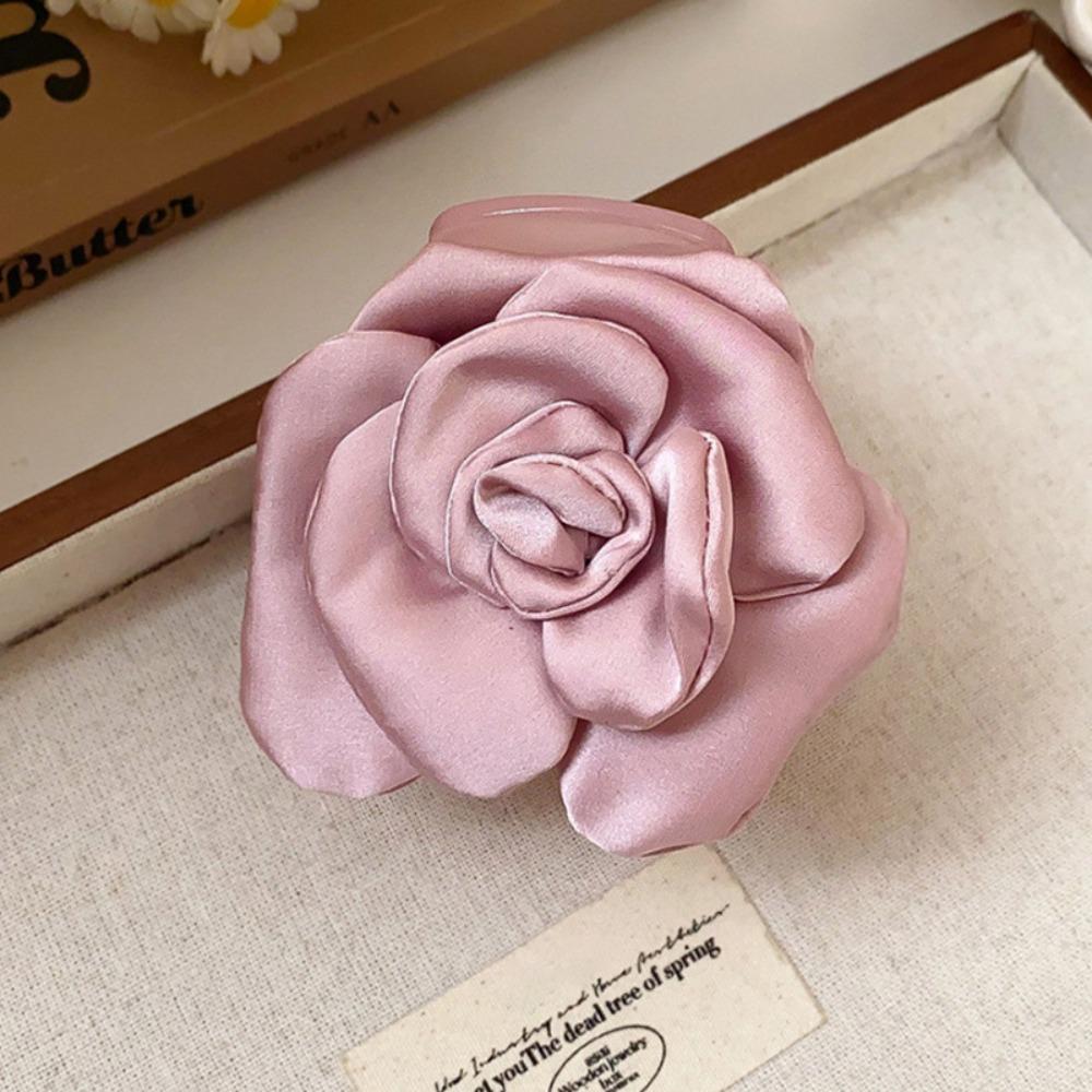 Bohemian Artificial Flower Clips Back of the Head Hair Clip  Headdress Styling Tool