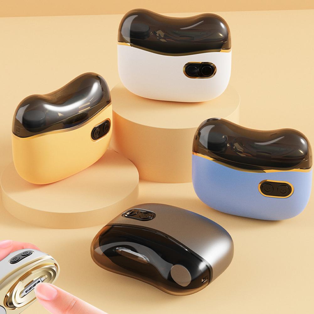 Two-in-One Electric Nail Clipper and Polisher 2-Speed Adjustment And Efficient Nail Care,Baby Adult Rechargeable Nail Cutter