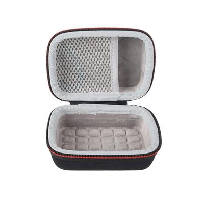 Étui de voyage EVA protecteur pour GO 4 Boîte de rangement compacte pour haut-parleur avec intérieur en peluche Pochette de transport Housse pour haut-parleur