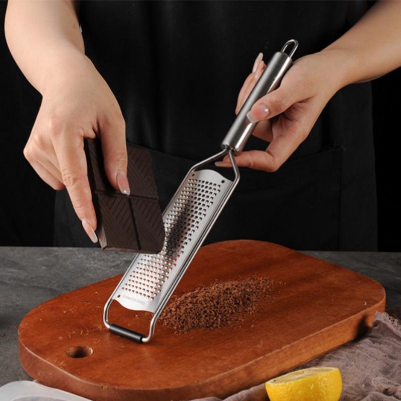 Stainless Steel Cheese Grater Multifunction Cheese Lemon Garlic Graters Chopper Tool Kitchen Gadgets Dessert Baking Accessories