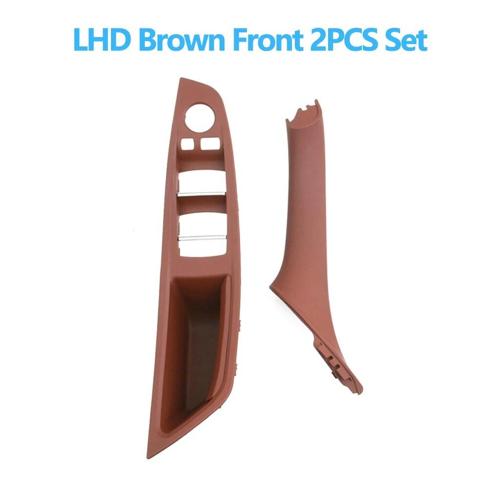 Lewostronny Zestaw Panel Przełączników Okien Drzwi Wewnętrznych Uchwyt Klamka Dla BMW F10 F11 F18 520 523 525 528 530