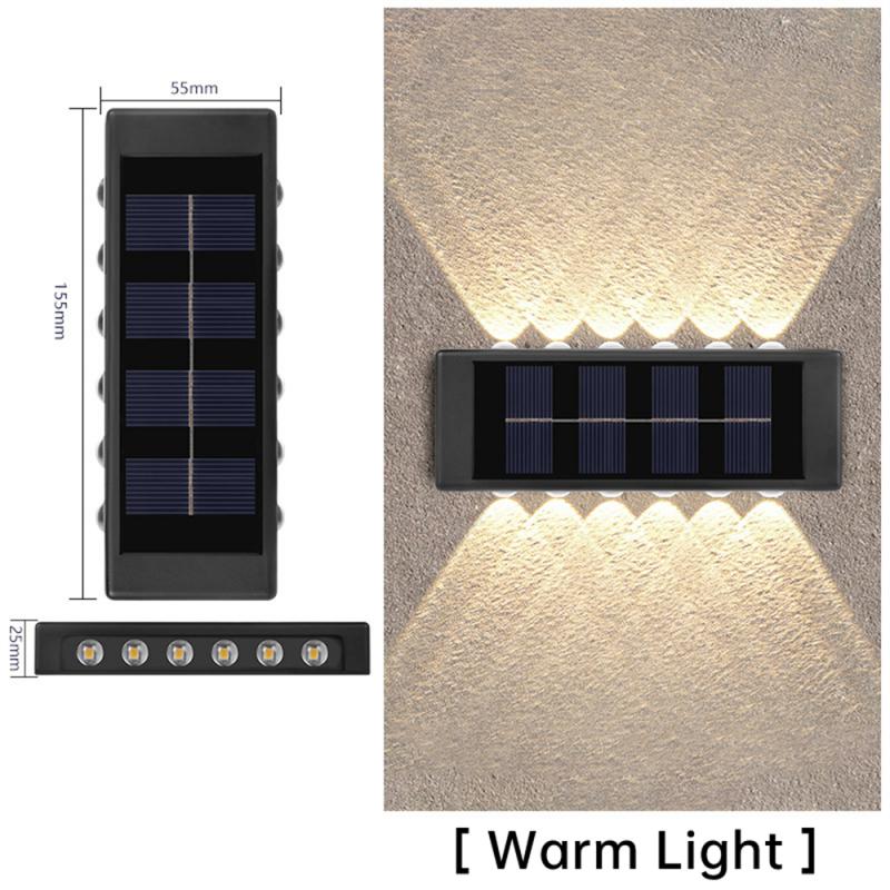 LED Solar Lamps Outdoor Solar Light IP65 Waterproof Led Light For Garden Balcony Yard Street Wall Decor Lamps Garden Sun Lights