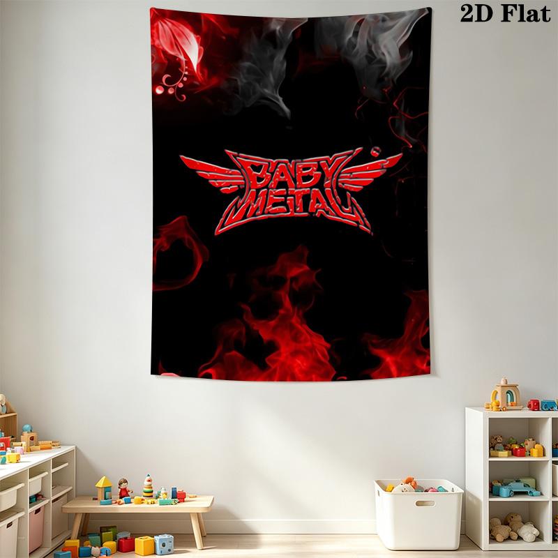 BABYMETAL Pattern Home Decor Tapestry, Wall Hanging, Decorative RV Wall Cloth.NGT0928023