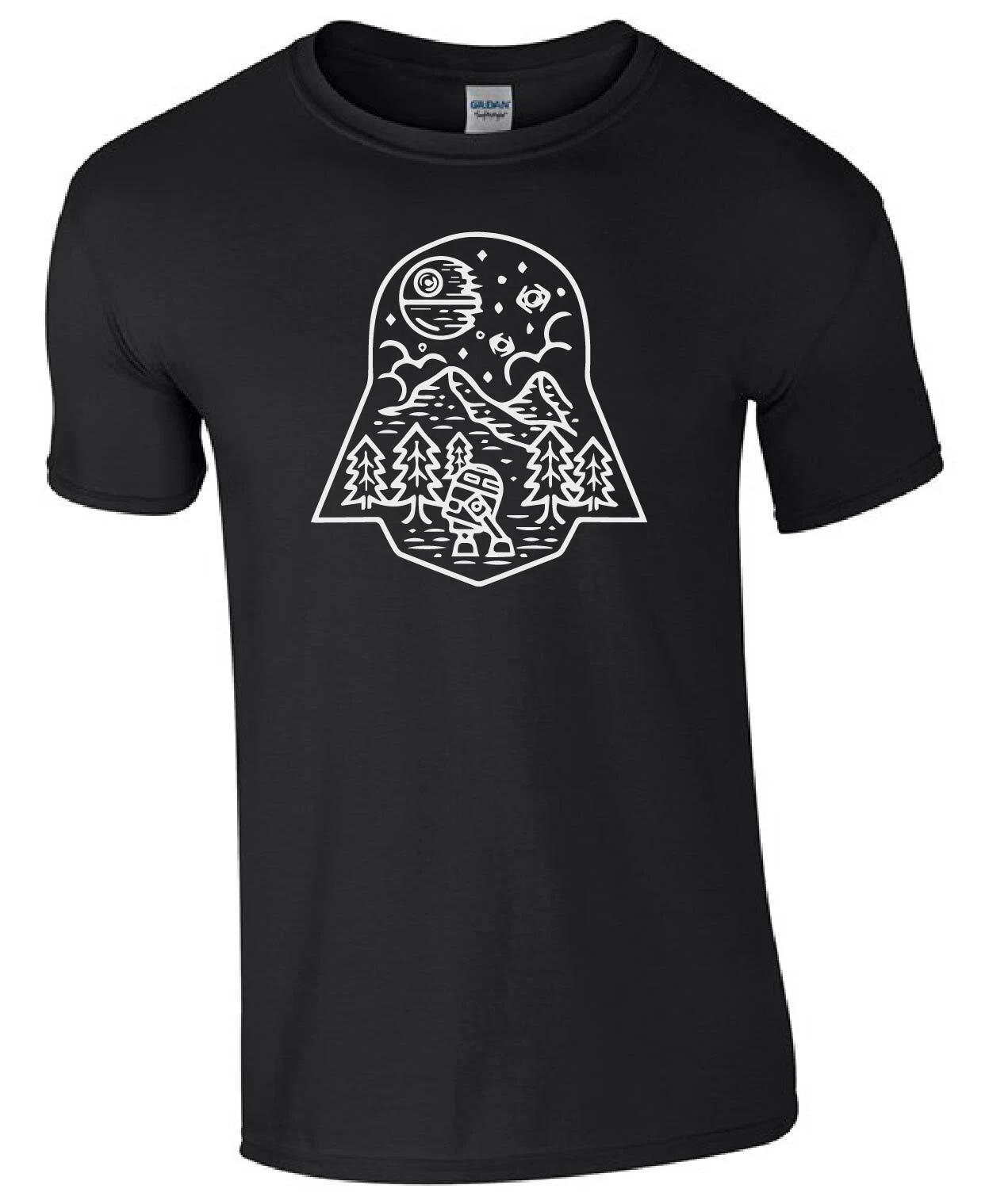 Darth Vader Endor R2D2 Star wars Inspired unisex kids/adults Top T-shirt 4XL