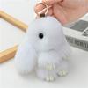 Rabbit Fur Keychain Fluffy Soft Bag Pendant