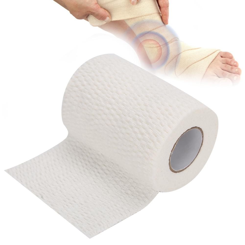 Sports Protective Bandage Pure Cotton Wrist Elbow Ankle Finger Care Tape Bandage White