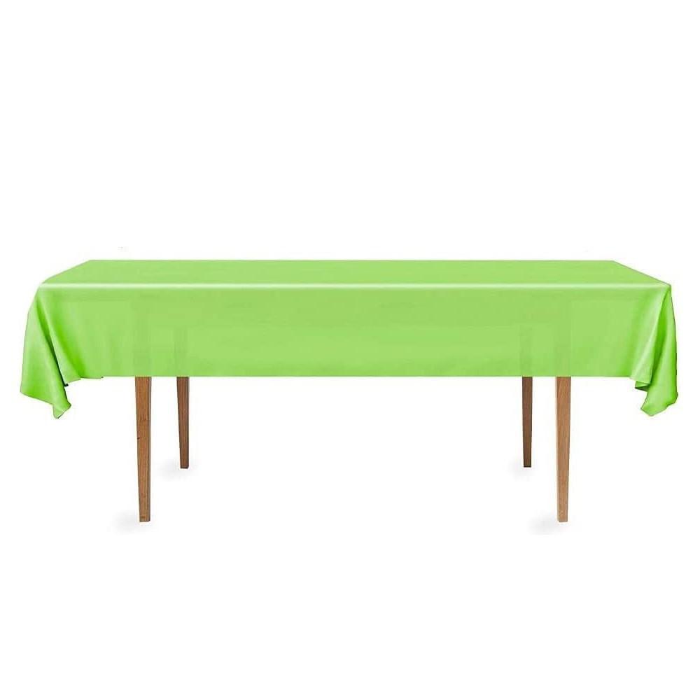 Disposable, Solid Color, PEva Material, Thickened and Enlarged, Tablecloth, 137 * 183CM, Solid Color Tablecloth, Party Decoration, Monochrome