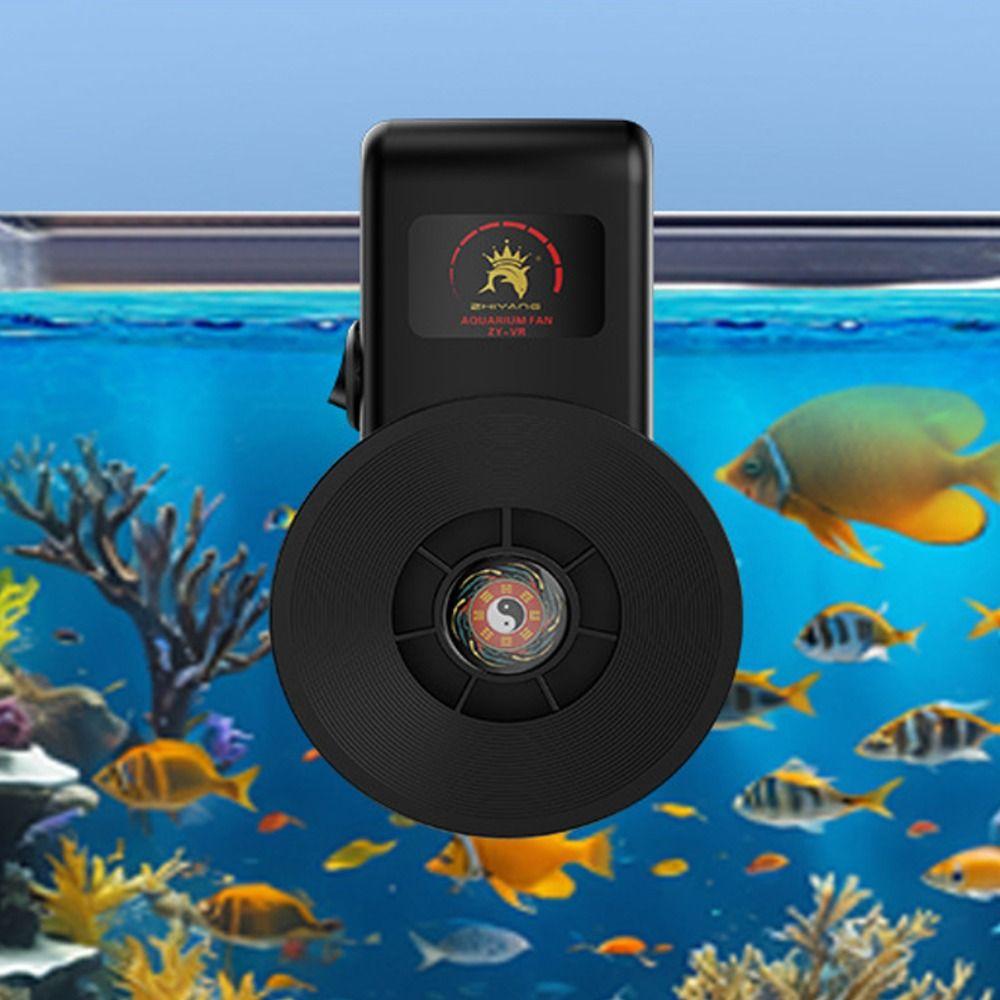 

Adjustable Aquarium Fan USB Cold Wind Fan Mini Fish Tank Cooling Fan Fish Tank білий