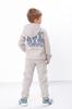 Tracksuit (boys) – Warm Zip Hoodie & Pants with Print, Winter, 6436-025-33-4 HC