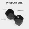 Space Saving Rear Cup Holder Organizer Tray for 2024 2025 EV9 Models TPE Armrest Storage Box Car Accessories