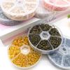 1010pcs single loop multi-color open loop jump ring Iron ring box diy handmade ornaments accessories closing ring