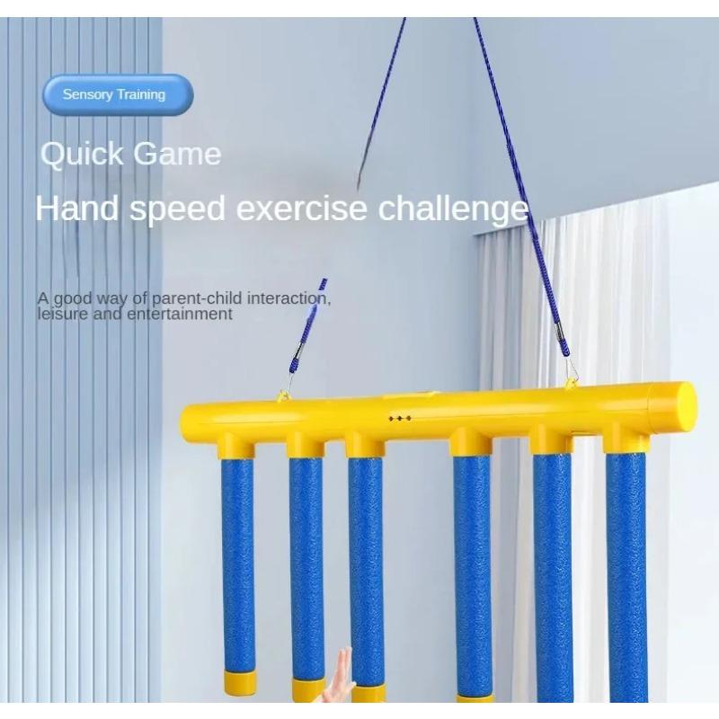 Falling Sticks Game, Children Catching Sticks Hand Eye Coordination Reaction Training Toy for Kids