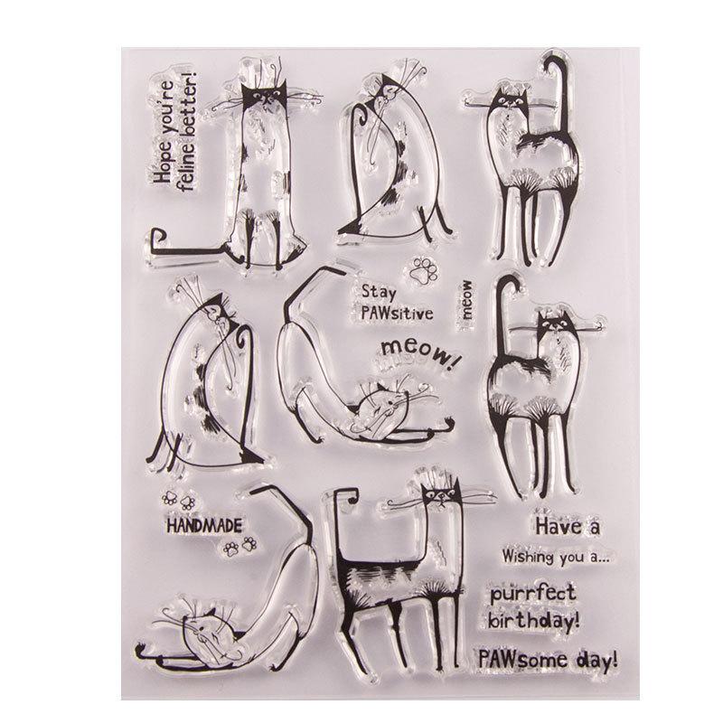 Clear Stamps for Card Making and Journaling, Birthday Retirements Phrase Silicone Rubber Stamps for Journals Album Scrapbooking
