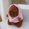 Cute Cartoon Kapibara Pendant Plush Toy Doll Bag Hanging Ornaments Cute Kapila Keychain Doll Car Pendant Desktop Doll Ornaments