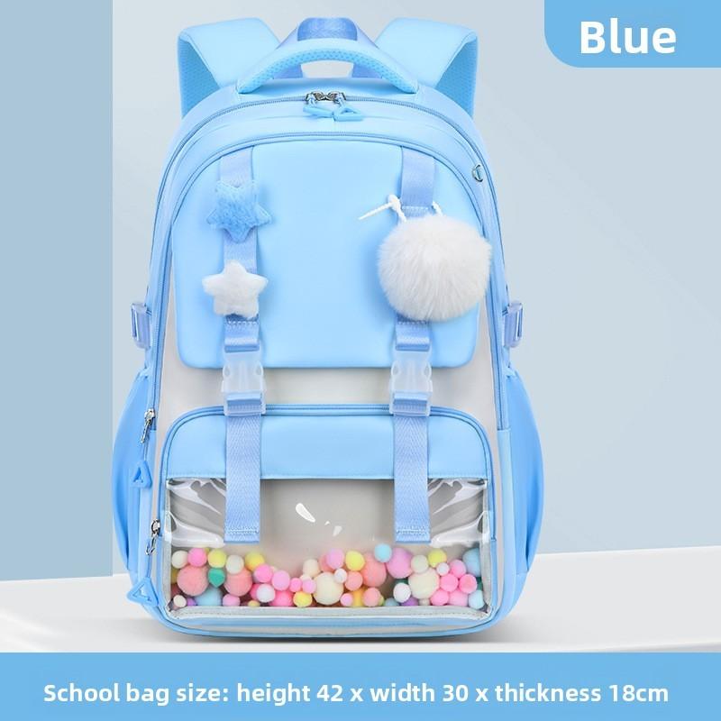 Childrens Oxford Cloth School Backpack With Breathable Adjustable Straps For Kindergarten And Elementary Kids