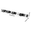 Mop and Broom Holder Rack Wall Mounted Tools Storage   Home Use 3 Position 4 Hooks