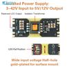 Isolated Power Supply Module DC-DC Converter 3-42V To 5V/12V Buck-Boost With Short-Circuit Protection for Industrial Application