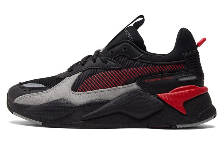 PUMA RS X Reinvention Black High Risk Red 369579-13 35.5