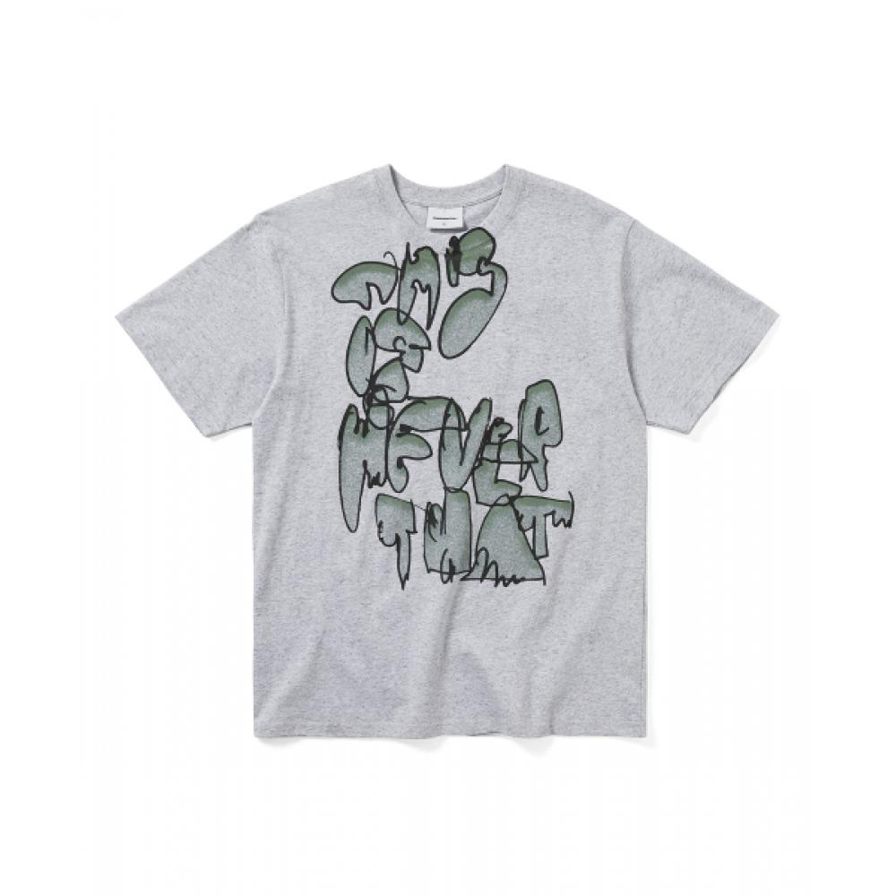 Thisisneverthat Graffiti Tee Heather Grey XL 4390₽