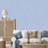 Checkerboard wallpaper, azure background, azure center, 50x1000