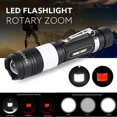Battery+Charger Light Lamp X800 Flashlight XM-L T6 LED Zoomable Military Torch