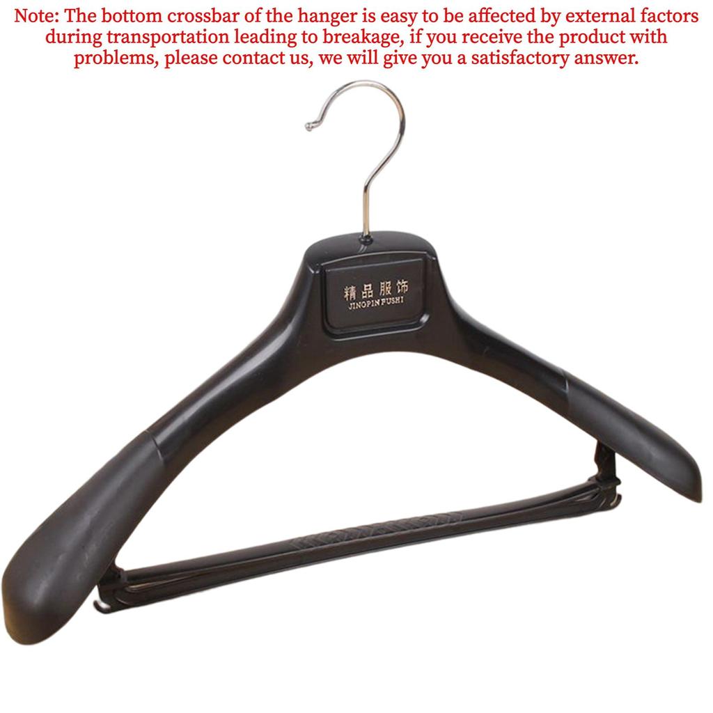 5Pcs Wide Shoulder Plastic Clothing Hanger,Suit Clothes Hanger Seamless Coat Drying Racks ,Wardrobe Room Storage Organizer