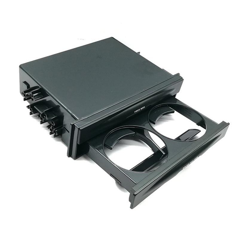 Universal Car Drinks Mounts Holders Auto Car Single 1 Din Radio Pocket Kit Drink Cup Holder Storage Box Automobiles Holder