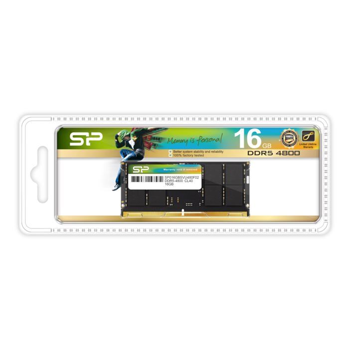 RAM - Silicon Power - SP SILICON POWER - 16 GB - DDR5 - Flerfarget