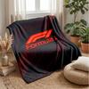 Coperta Morbida in Flanella Pile F1 Coperta Calda e Accogliente per Divano Letto Viaggio Uso in Tutte le Stagioni