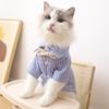 With Bow Tie Dog Pajamas Breathable Puppy Short Shirt Casual Pet T-shirt Photography