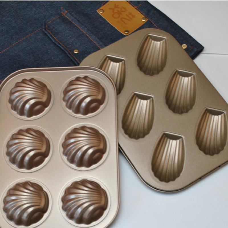 Banana Cake Mold Non-stick Baking Tray Shell Cake Bread Baking
