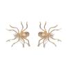 Brooch Exaggerated Spider Jewelry Set Pin Insect Ear Studs Vintage Spider Necklace  Party