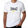 Harajuku New Style Classic Everlast Logo Font Graphic Slim T Shirts Cool Summer Short Sleeve O-neck Streetwear Male Tee Tshirt