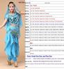 Y Belly Dance Set: Indian Dance Costume for Stage & Practice - Women's Rotating Performance Wear.