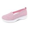Women's net shoes autumn, spring and summer mesh one-pedal mother shoes breathable sports shoes flat-soled old Beijing cloth shoes women's walking