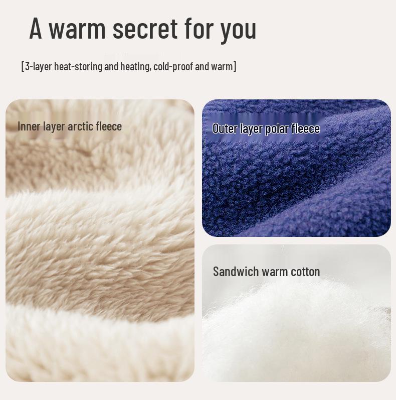 Windproof Warm Blanket Cover for Elderly Wheelchair - Cold-Proof Shawl for Winter Travel