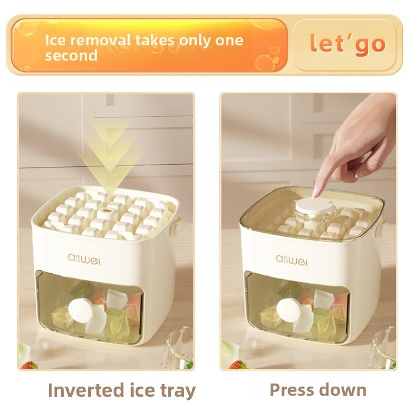 Modern Simplified Ice Cube Mold With Fast Freezing For Home Use