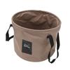 20L Portable Camping Bucket PVC Folding Water Bucket High Capacity Collapsible Container for Outdoor Activities