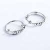 Girl Rotate Jewlery Fidget Beads Rings Fidget Spinner Toys Anxiety Ring Toy Antistress Anxiety Ring