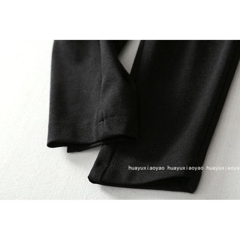 [Big Sale No Change] Simple Commute Slimming Harem Pants Women's Cropped Casual Pants Suit Pants