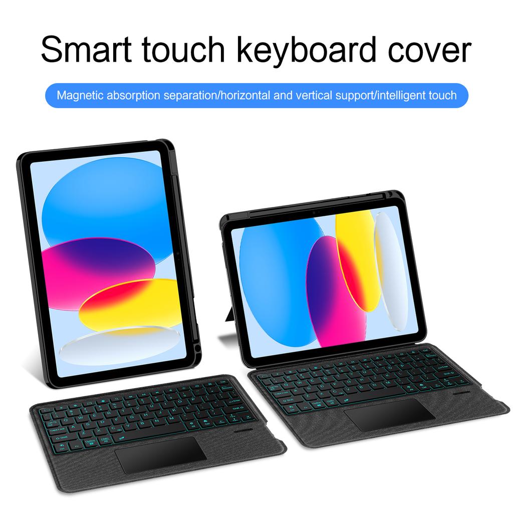 Magic Keyboard Case For iPad A16 11 Inch iPad 11th Stand Cover for New iPad 11th 10th Generation A3354 A3355 A3356 Case