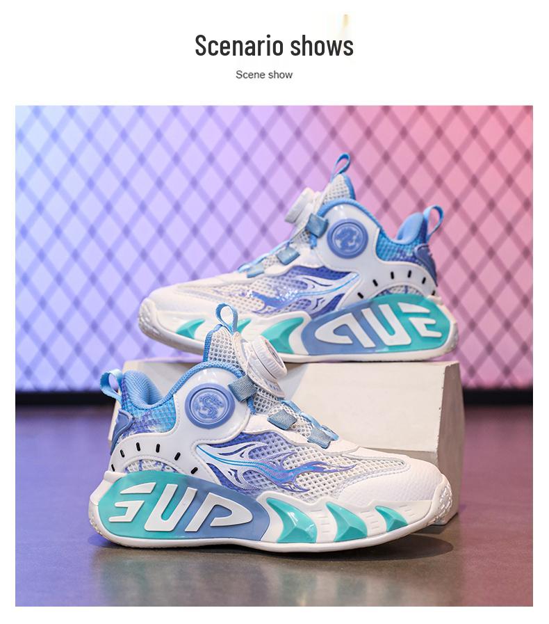 2025 Girls' Breathable Mesh Basketball Sneakers - Summer Trend