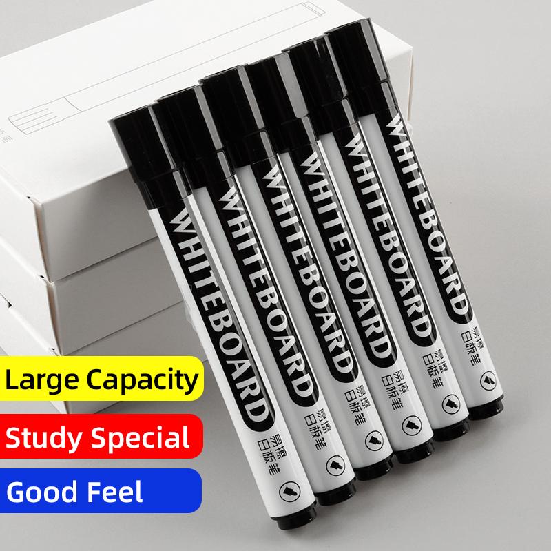 5/10 Pcs Erasable Fiber Whiteboard Pen Blackboard Office School Art Marker Stationery Supplies