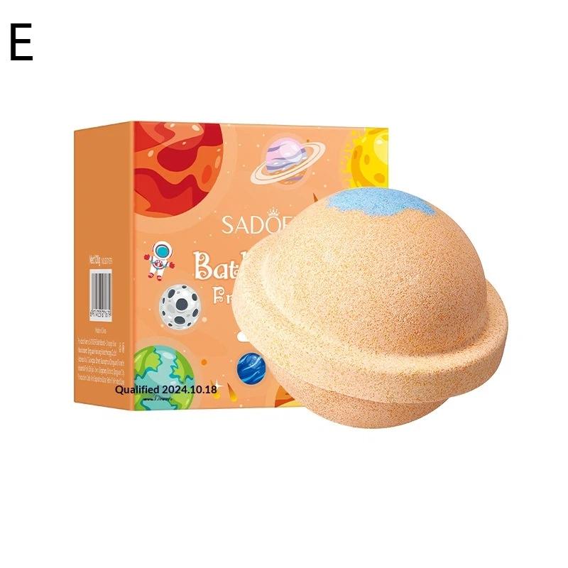 Sadoer 120G Bath Bomb Set Sea Salt Bath Softening Keratin Remove Dead Skin For Foot Spa Relaxing For Women Men