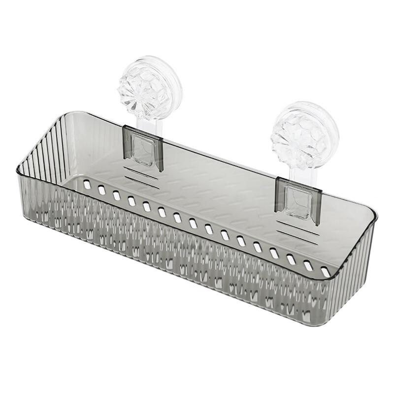 LISM No-Drill Suction Cup Bathroom Storage Rack