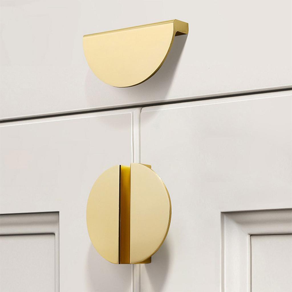 Contemporary Aluminum Cupboard Handle Stylish Drawer Handle Wardrobe Pull Kitchen Handle Lightweight Handle for Kitchen