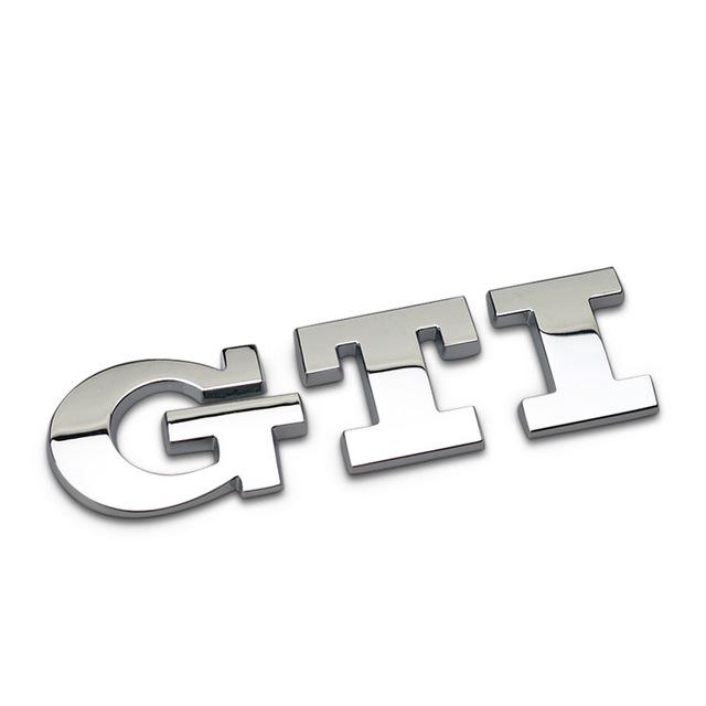 For VW Volkswagen Jetta MK5 Golf 3D Metal Car Sticker Rabbit Badge Decal Accessories For Volkswagen GTI R-Line R Polo T5 Golf Pa